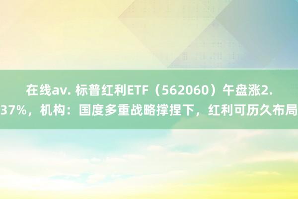 在线av. 标普红利ETF（562060）午盘涨2.37%，机构：国度多重战略撑捏下，红利可历久布局